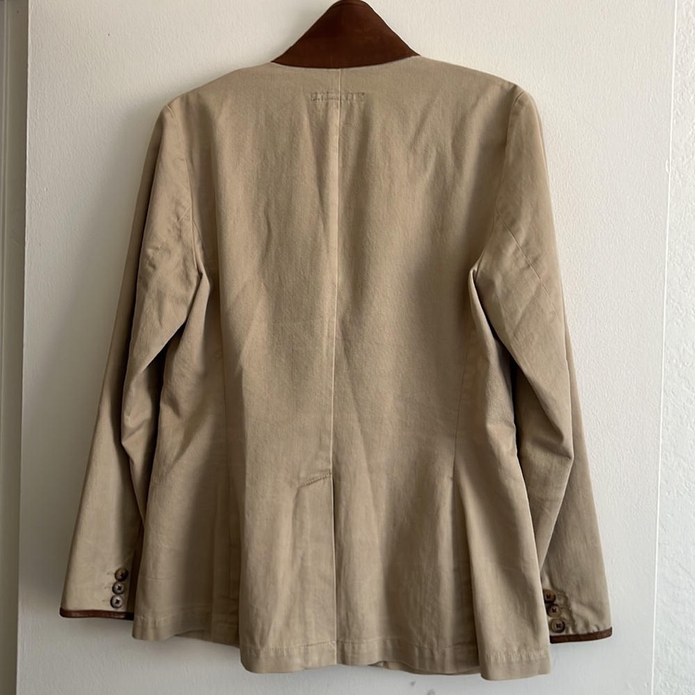 Ralph Lauren tan cotton blazer - Picture 9 of 12